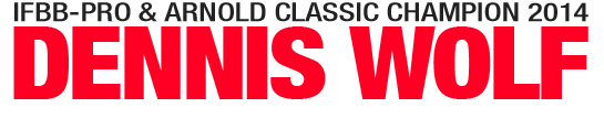 official website of IFBB-Pro Dennis Wolf